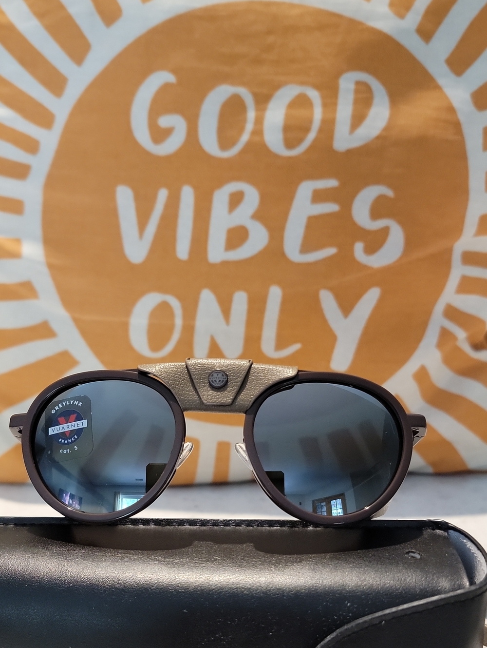Vuarnet Glacier Sunglasses Titanium Double Gradient Mineral Glass Lenses